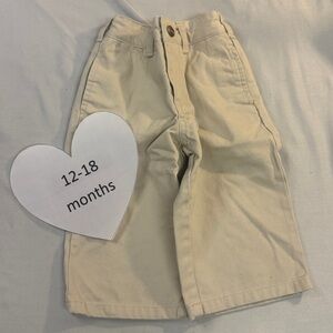 GAP - toddler khaki dress pants.  Size 12-18 months
